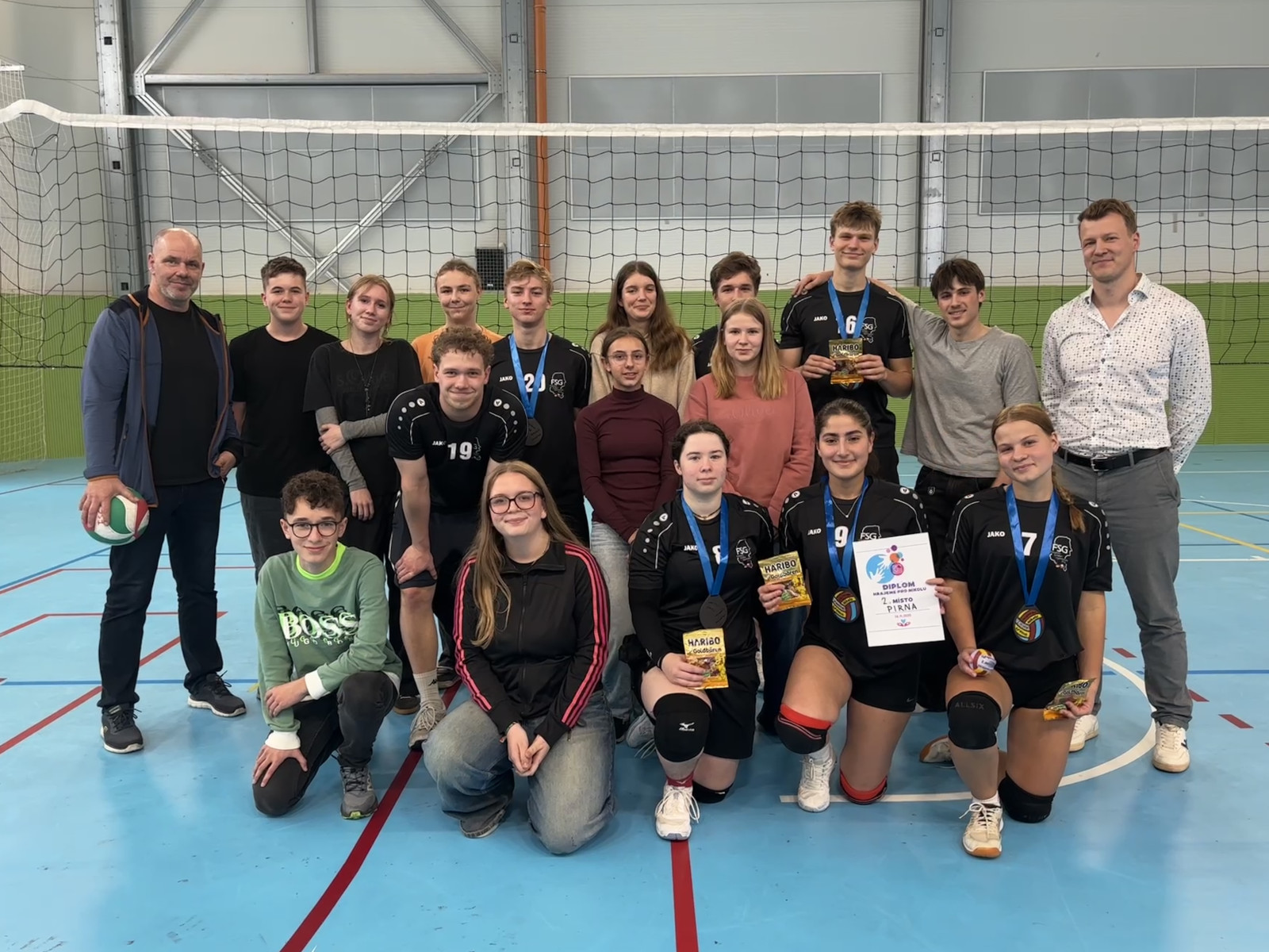 Sportvergleich Gruppenbild