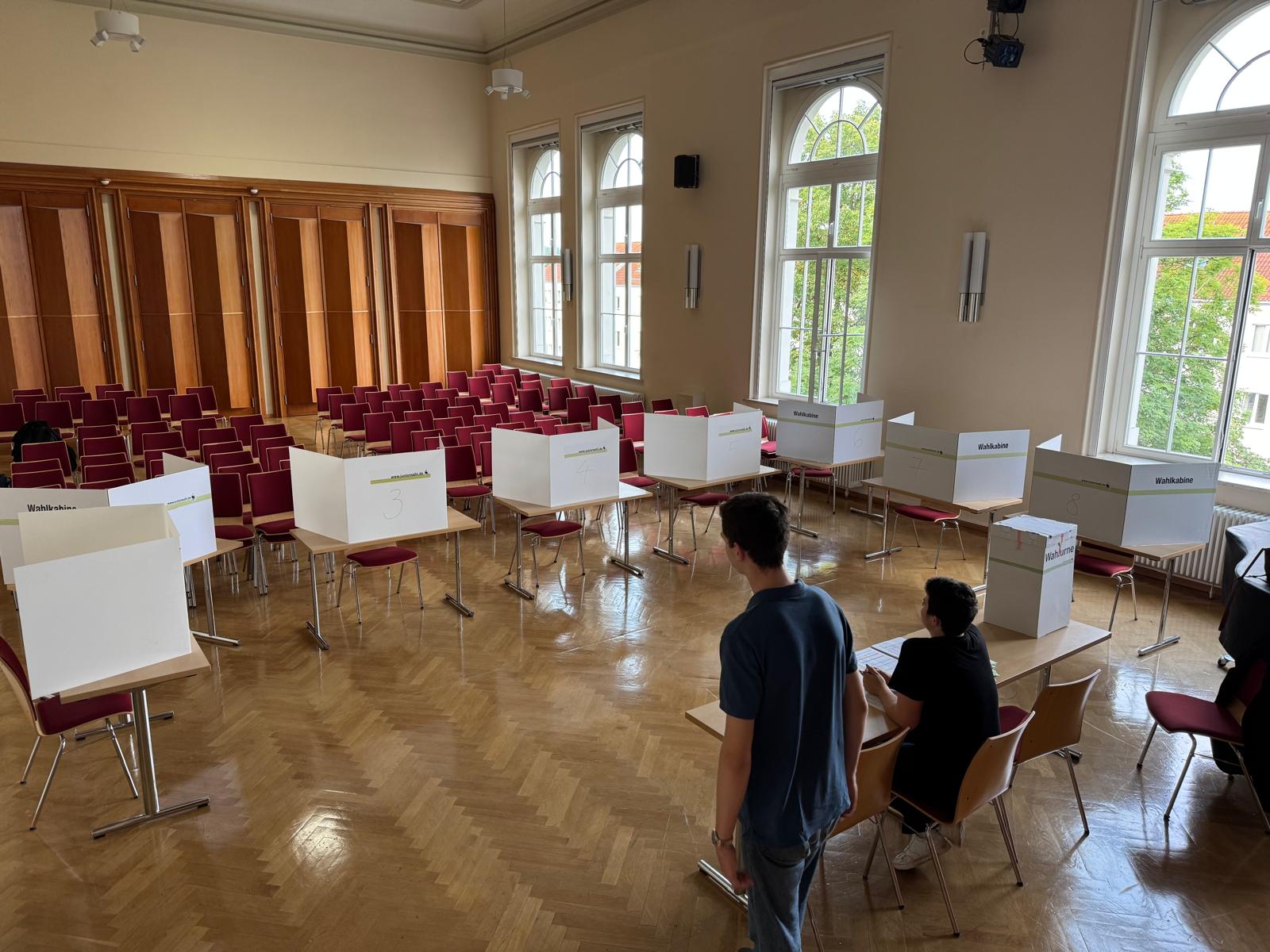 Foto Schülersprecherwahl