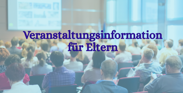 Einladung zum Elterninfoabend